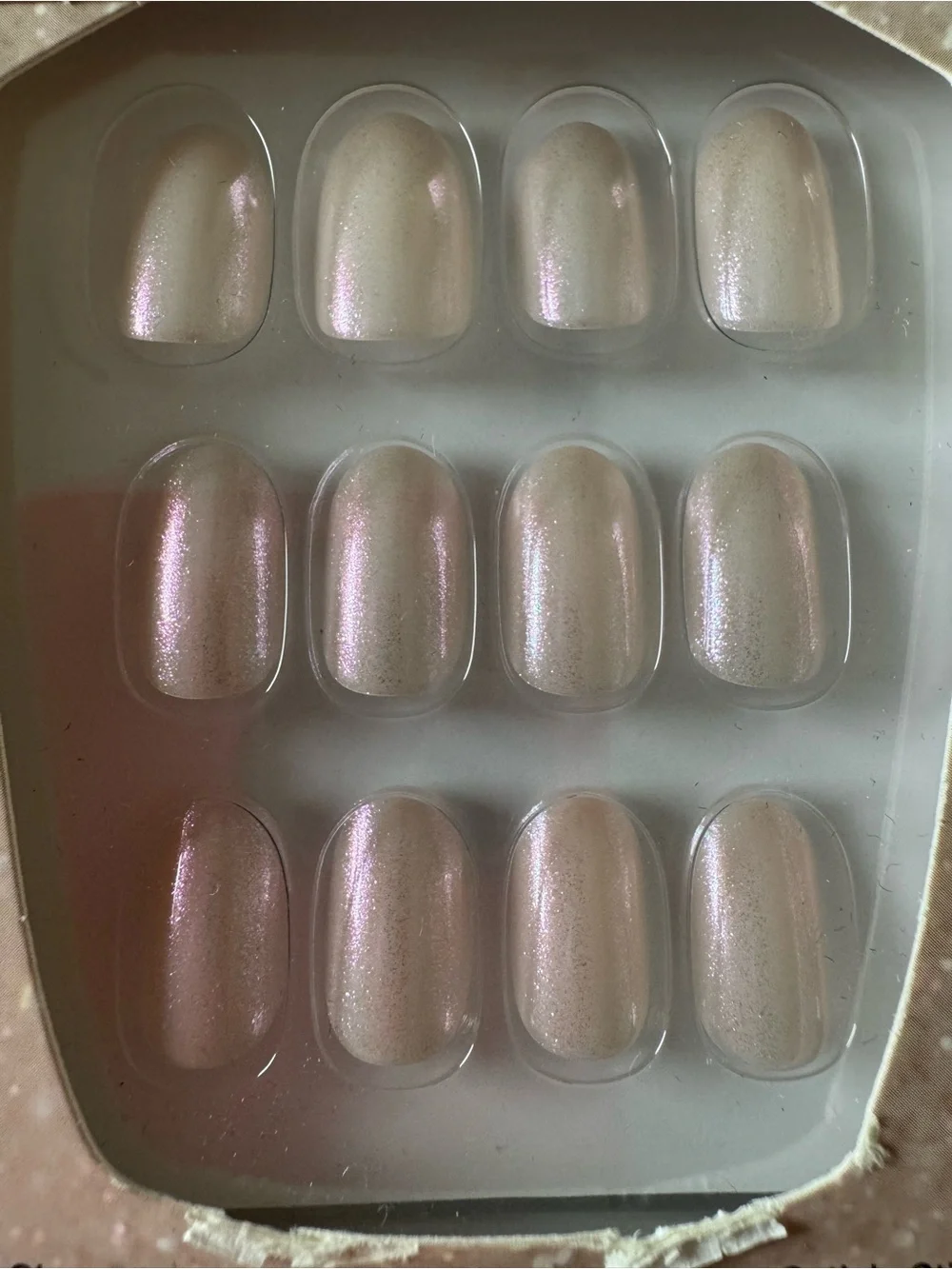 OPI Xpress/On White Pearl Pink Press-On Nails